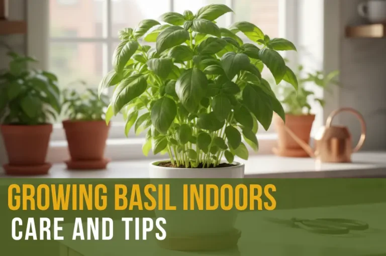 Growing Basil Indoors: Care and Tips for Fresh Herbs Year-Round