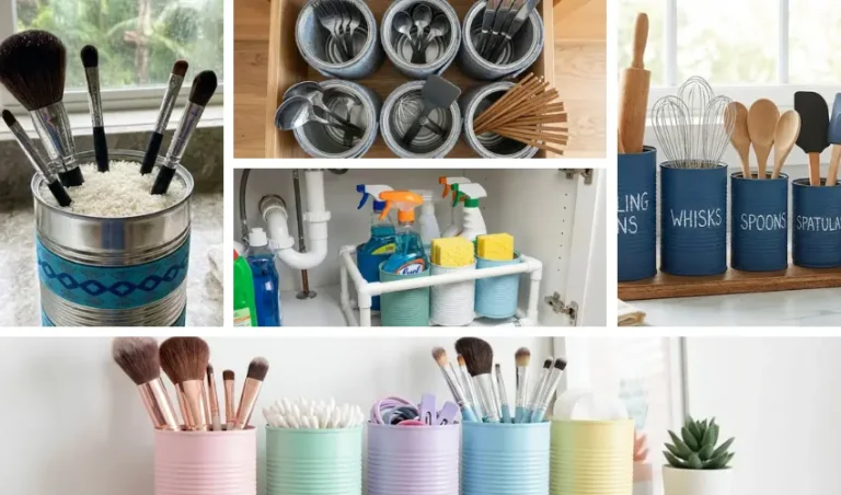 15 Genius Tin Can Storage Hacks to Declutter Your Small Space