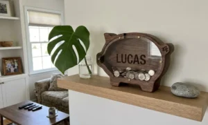 DIY Personalized Wooden Piggy Banks: A Modern Heirloom